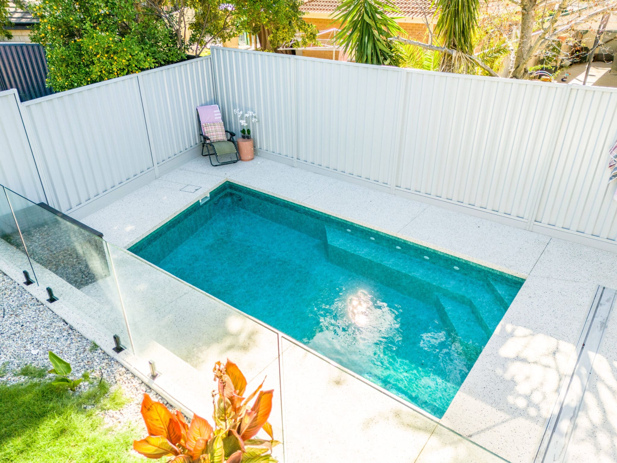 Vinyl Lined inground pool up to $60000 finalist