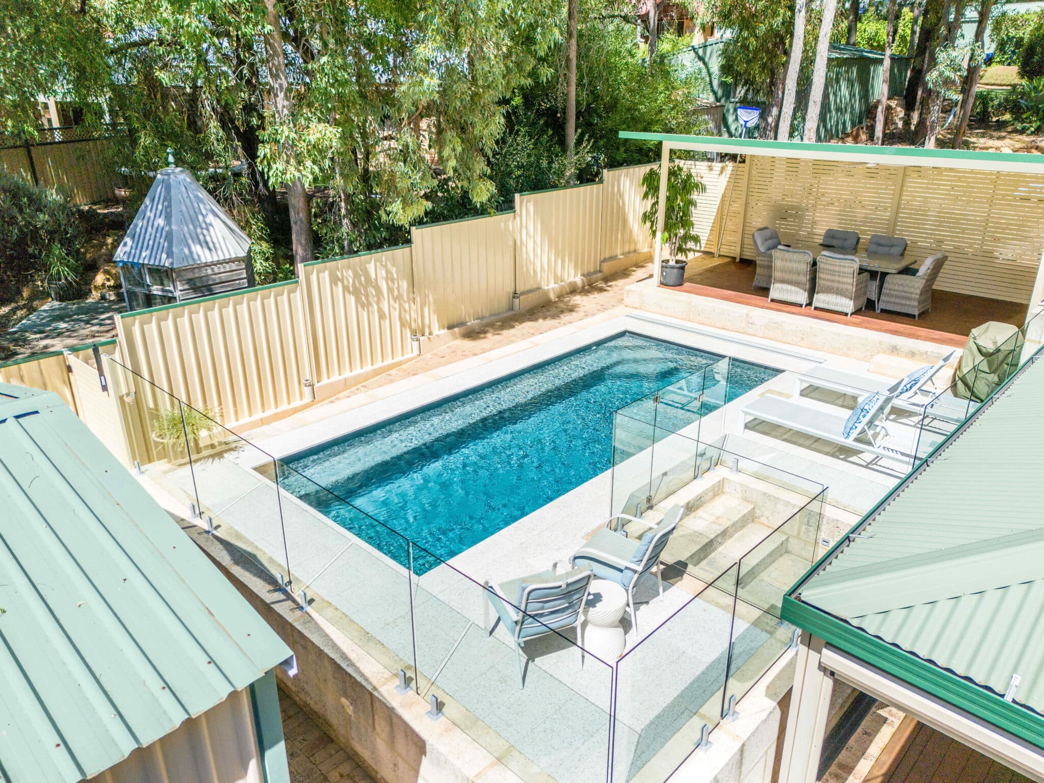 Vinyl lined in ground pool up to $120000 Gold Vinyl lined in ground pool up to $120000 Gold